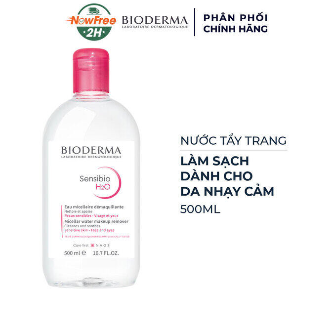 Nước tẩy trang cho da nhạy cảm