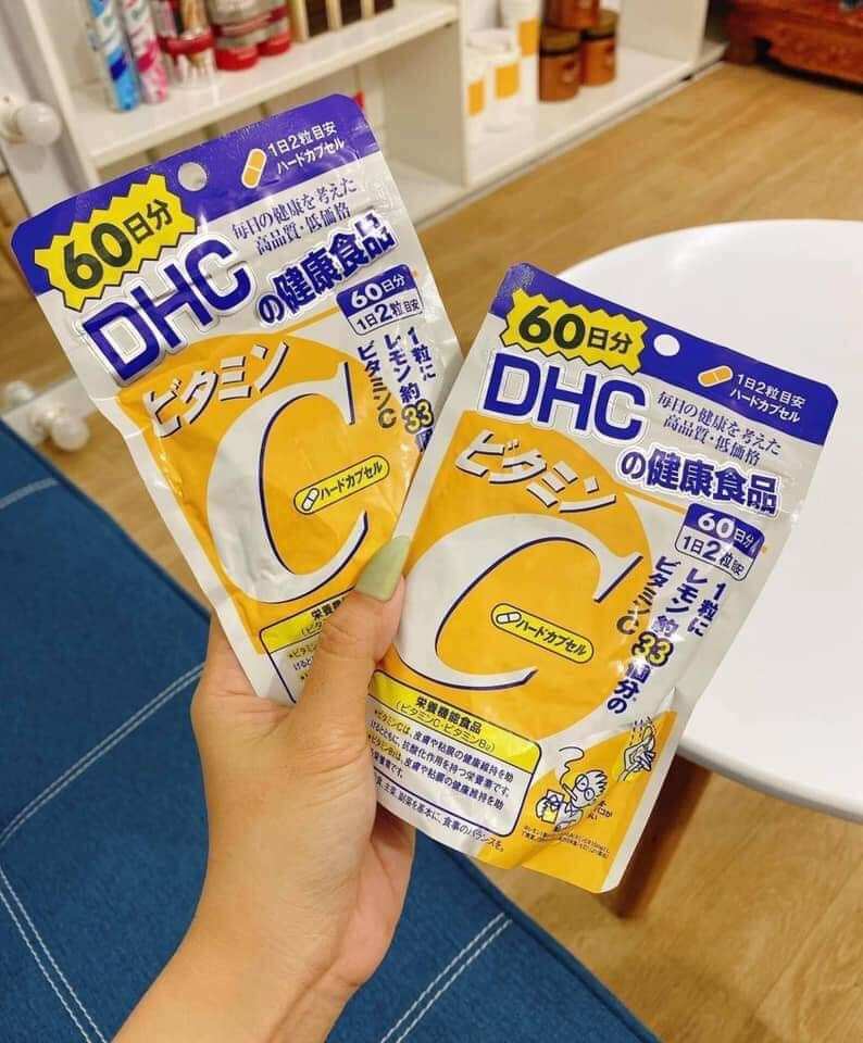 Viên uống bổ sung vitamin c dhc nhật bản túi 120 viên