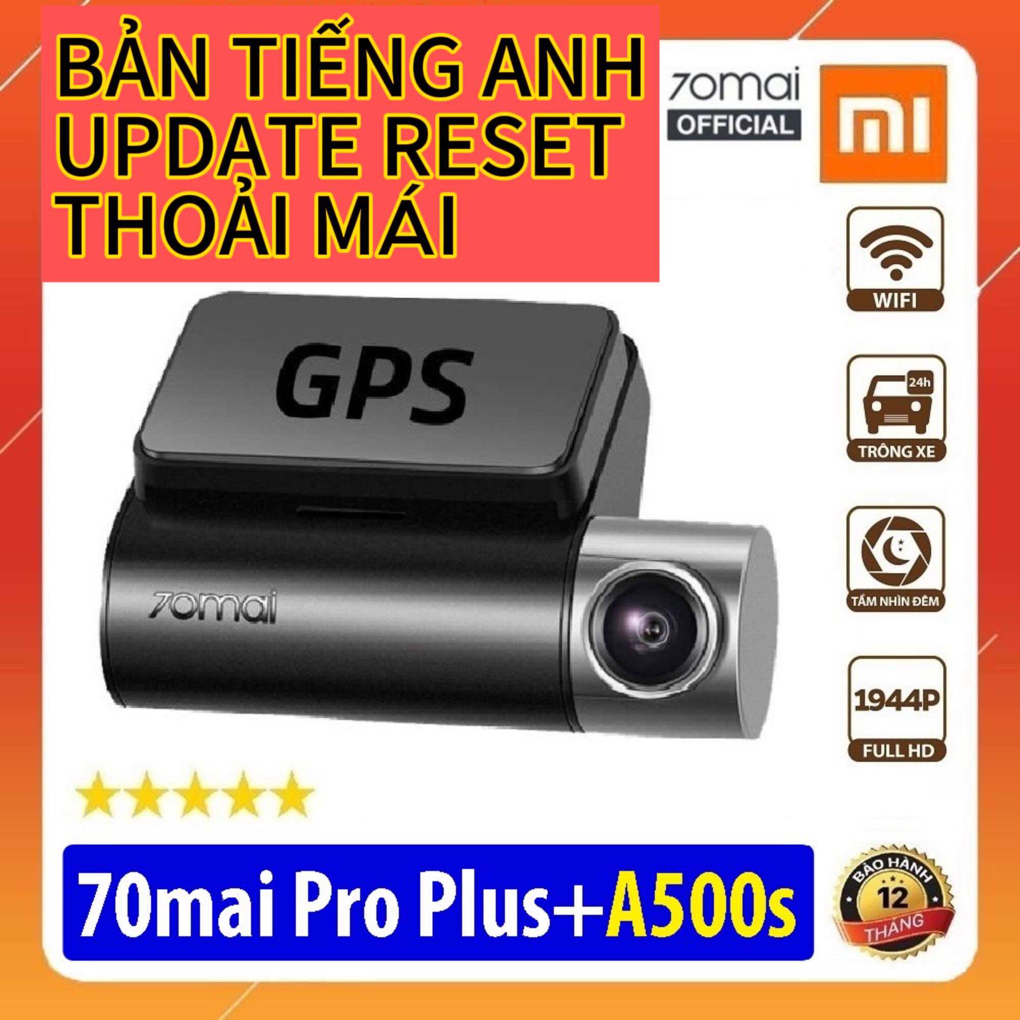 Cam hành trình 70mai a500s dash cam pro plus