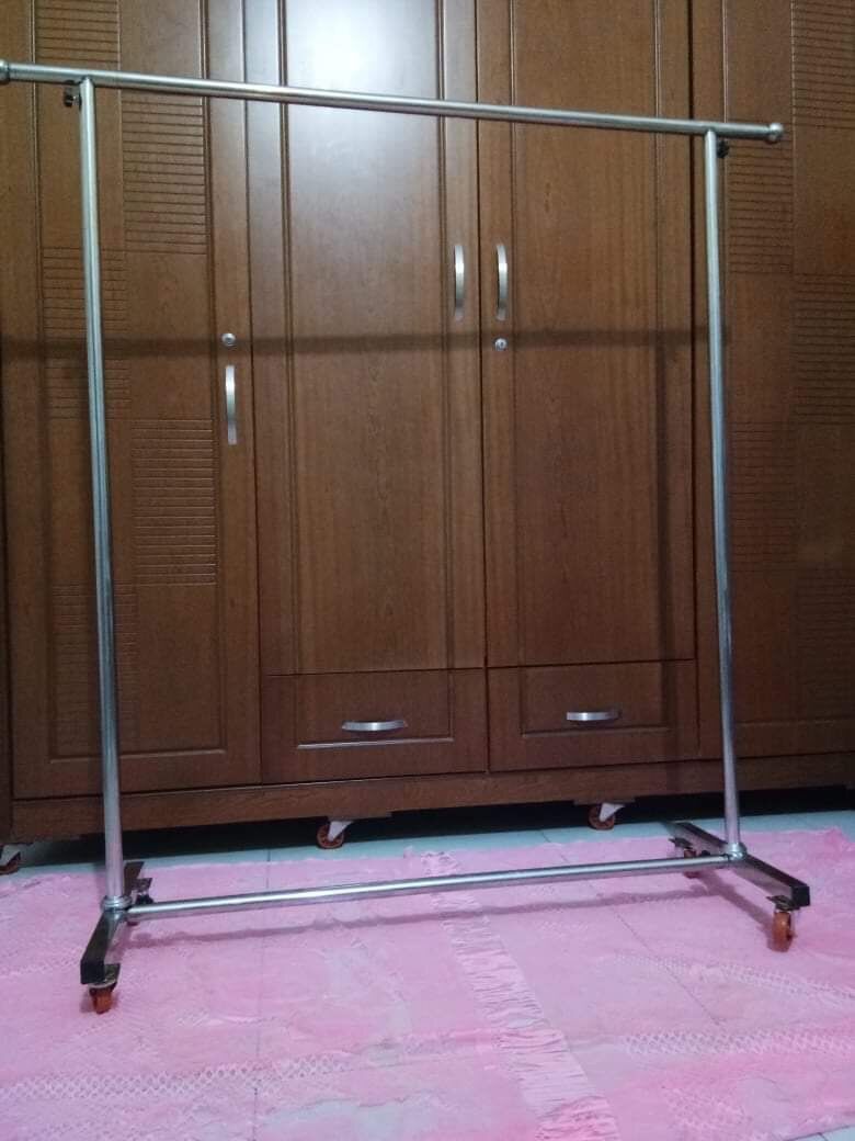Sào phơi đồ đơn inox -chiều dài nhiều kích thước