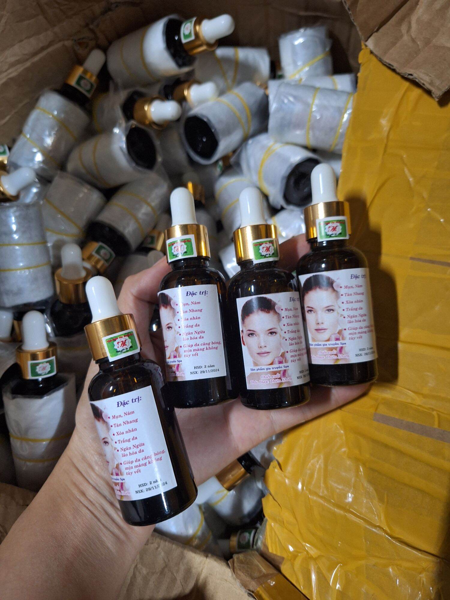 4 CHAI TÁI TẠO MỤN THÂM NÁM CHUẨN LOẠI 1