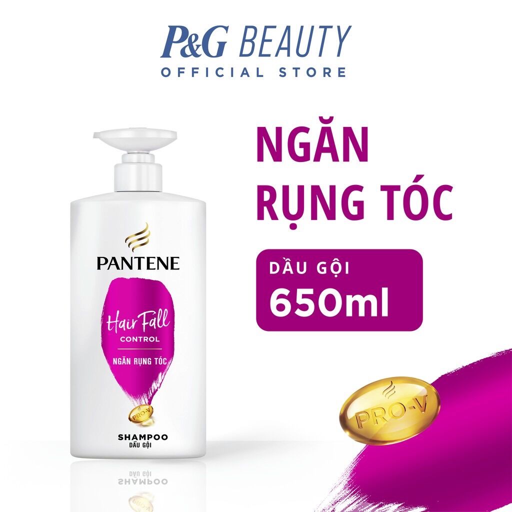 Dầu gội pantene 650ml ngăn rụng tóc
