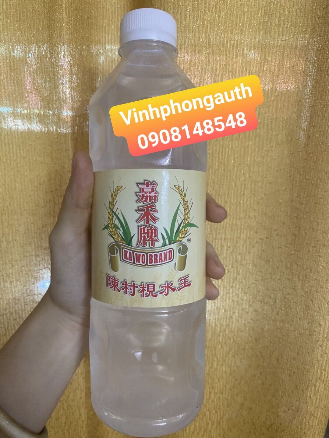 Nước tro tàu Hongkong 600ml