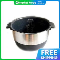 Cuckoo | Nồi cơm điện Cuckoo chính hãng JHP1010FG, lòng nồi inox 304 nguyên khối 10 người dùng cho bếp từ IH.