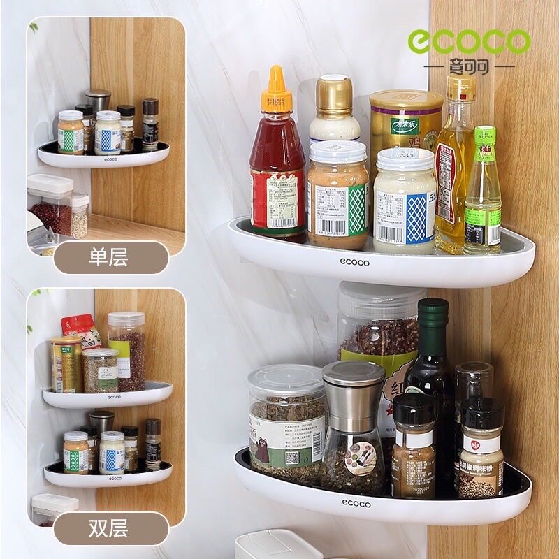 Kệ góc đa năng dán cường lực siêu chắc - Ecoco 2030