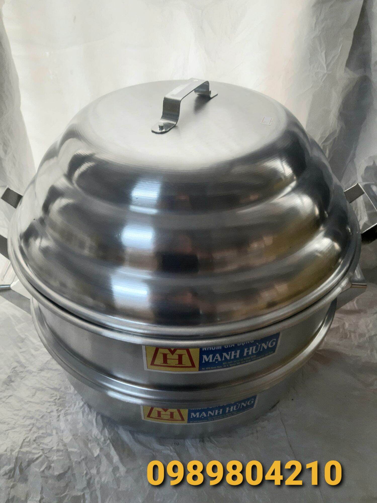 Xửng hấp nhôm Mạnh Hùng size 46cm