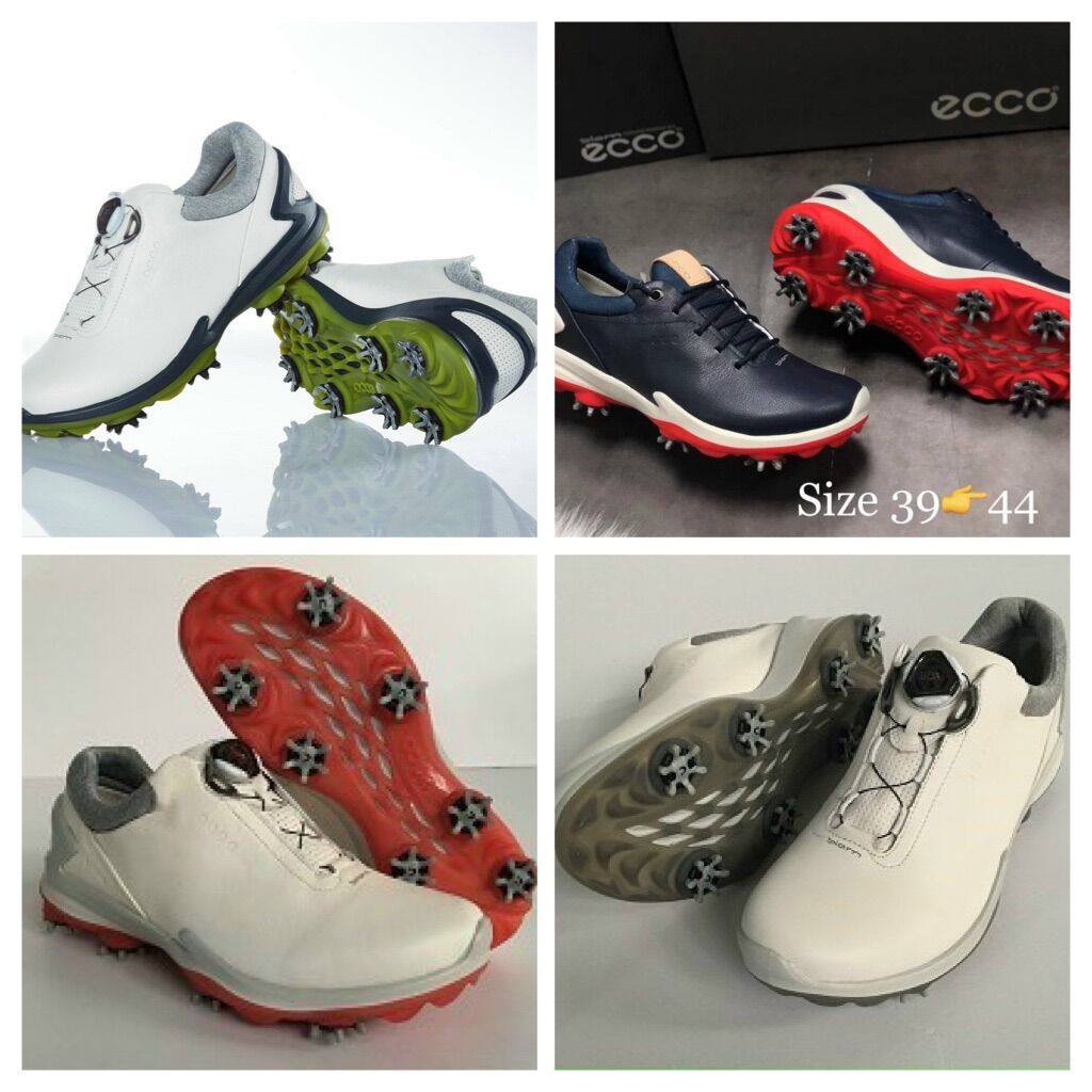 Giày golf Ecco nam đế đinh cao cấp