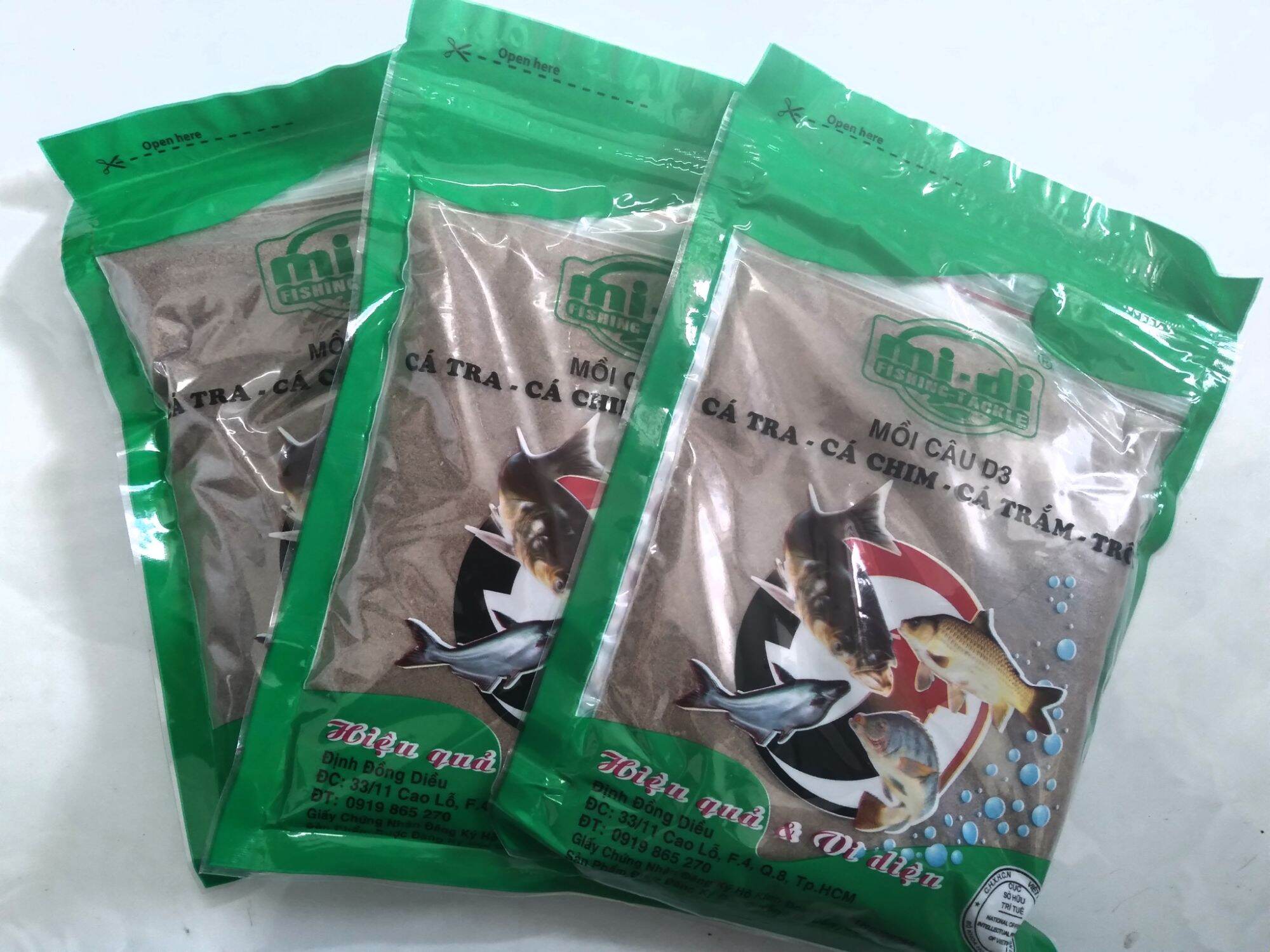Cám mồi câu D3 Định Dồng Diều 200g
