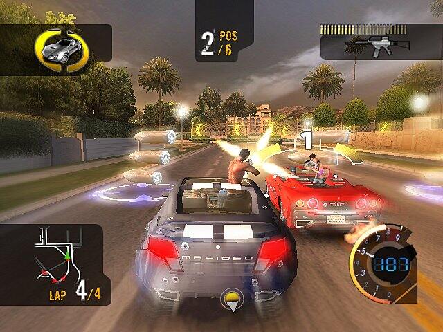 đĩa game ps2 187 ride or die ( game đua xe )