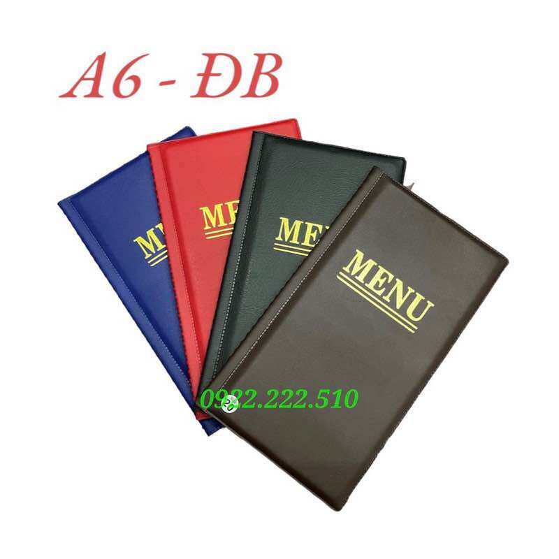 BÌA MENU 10-30 LÁ DA ĐẶC BIỆT