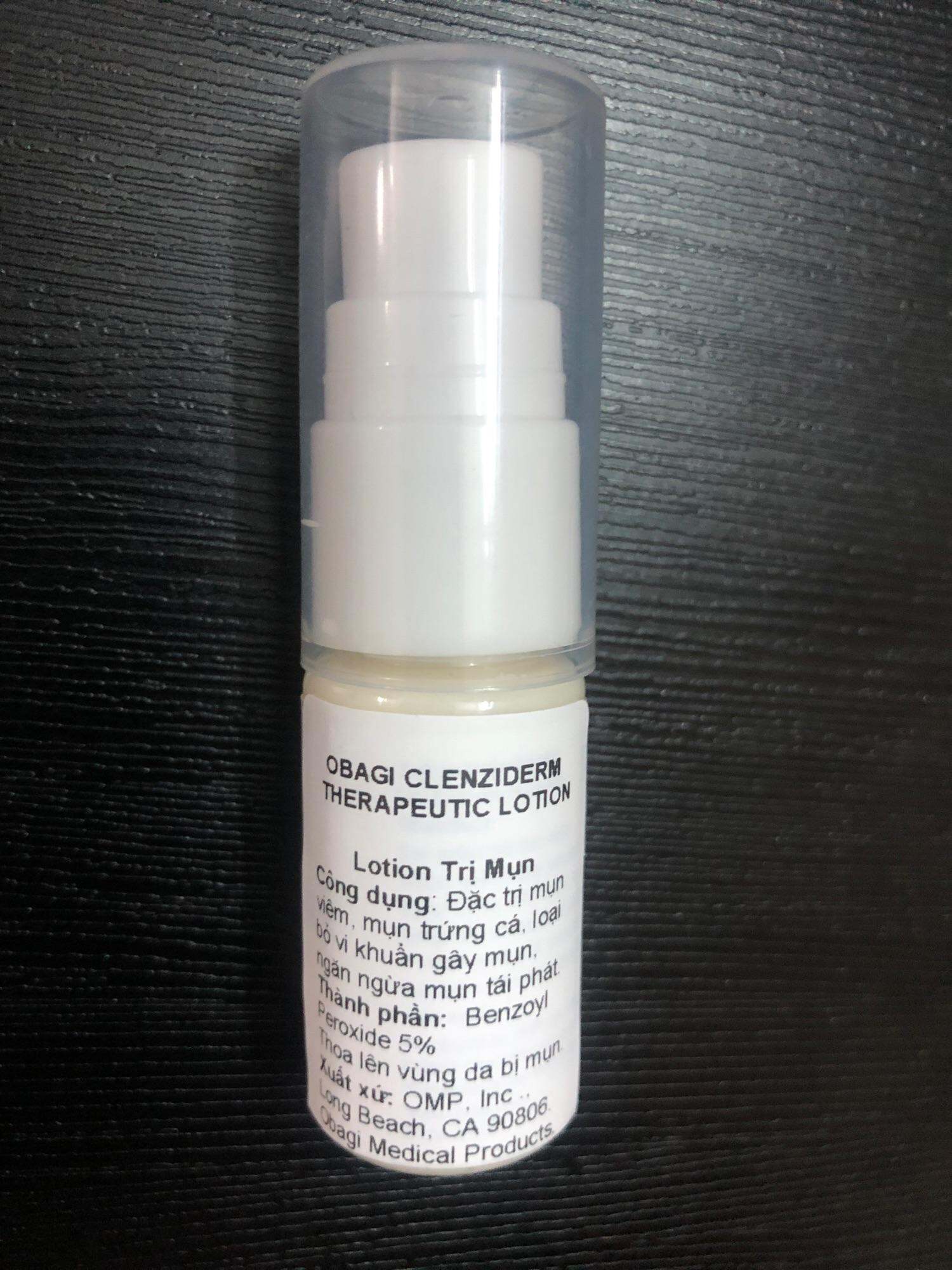 Kem chấm mụn Obagi mini 10ml dạng lotion BPO làm teo còi mụn hiệu quả