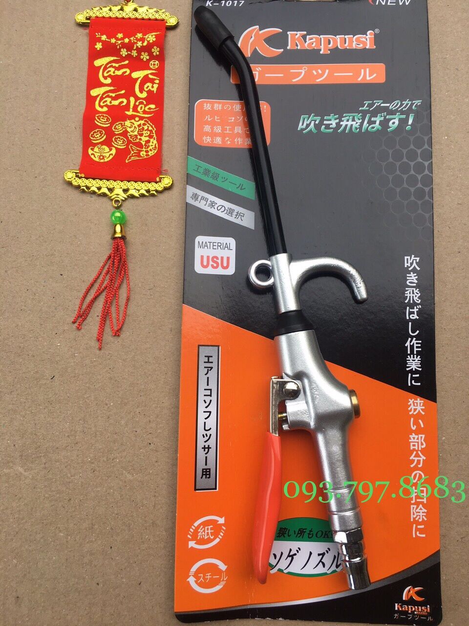 Xịt hơi sắt kapusi japan cao cấp