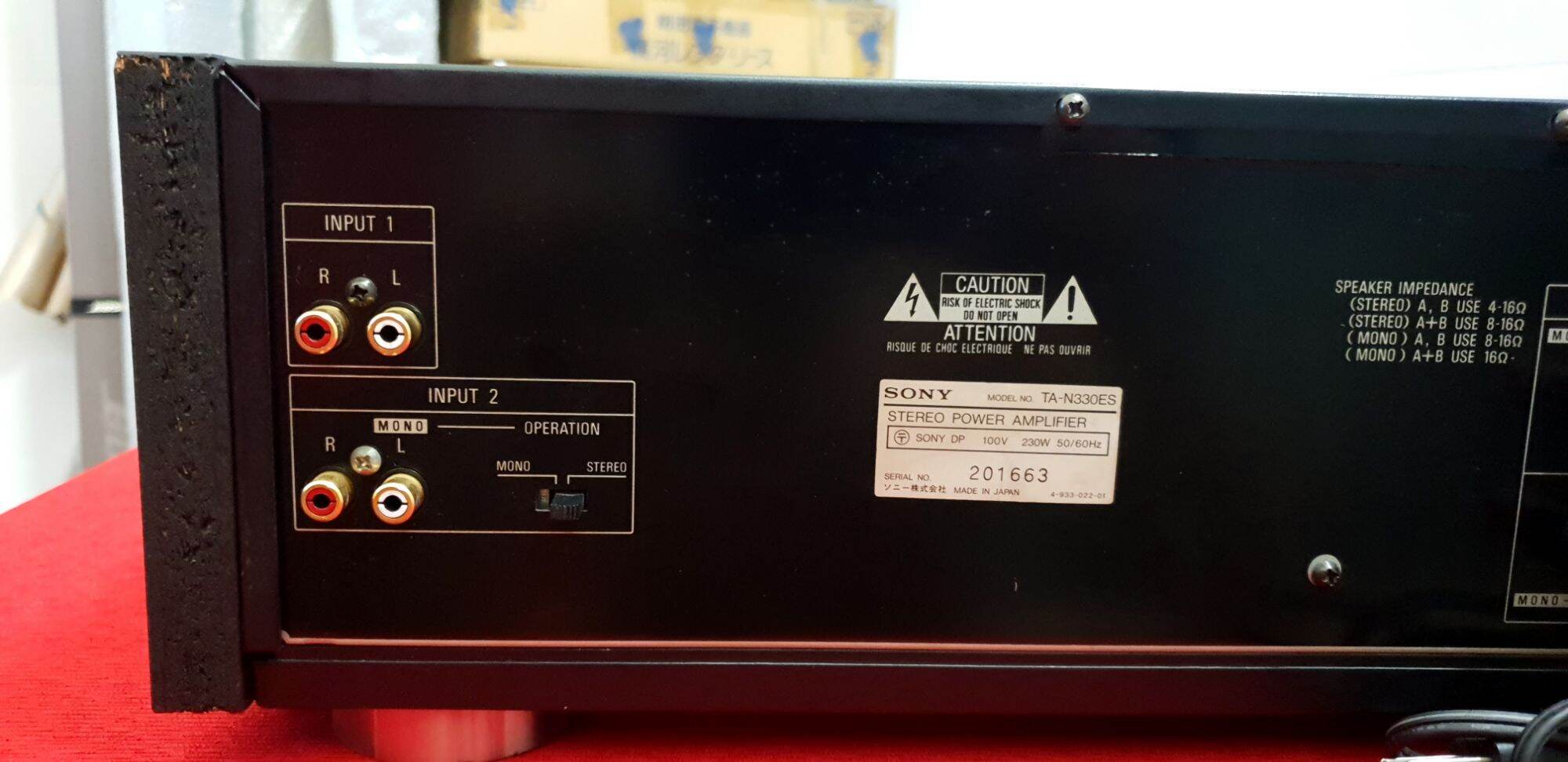 Pow công suất Sony TA-N330ES
