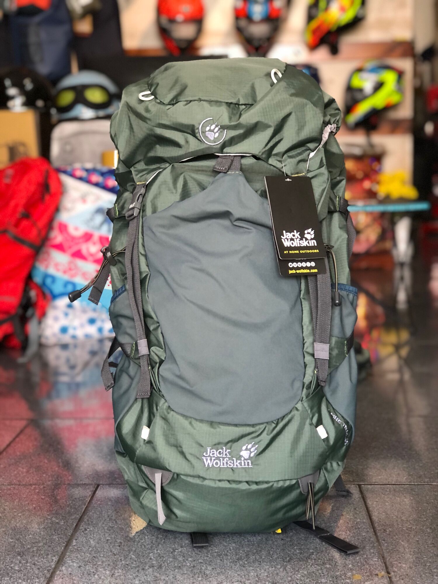 (Hình thật shop chụp) Jack Wolfskin alpine trail 40L