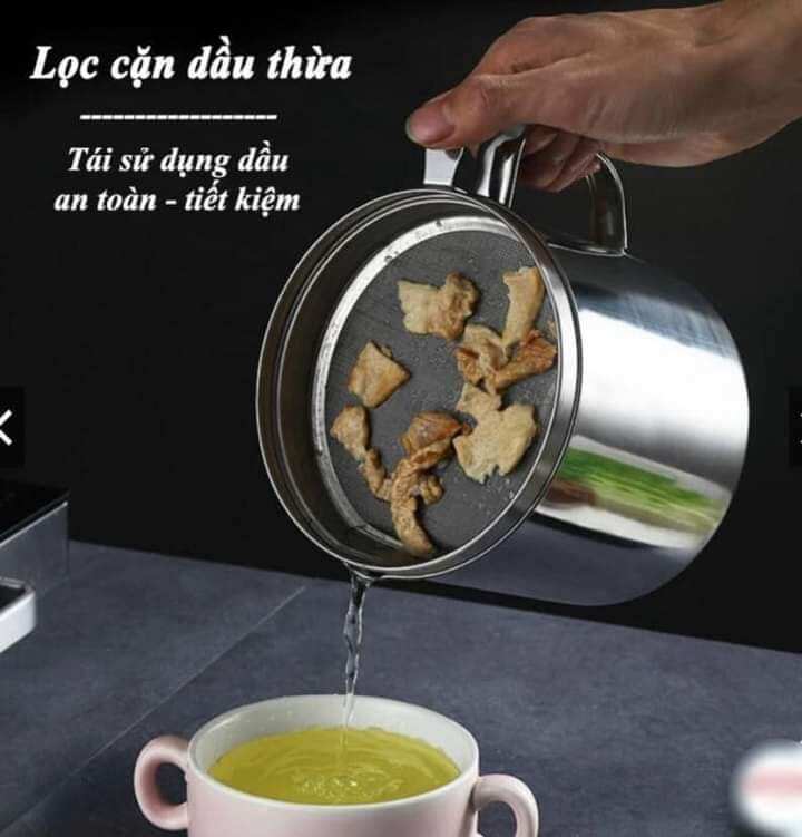 CA LỌC CẶN DẦU INOX 304