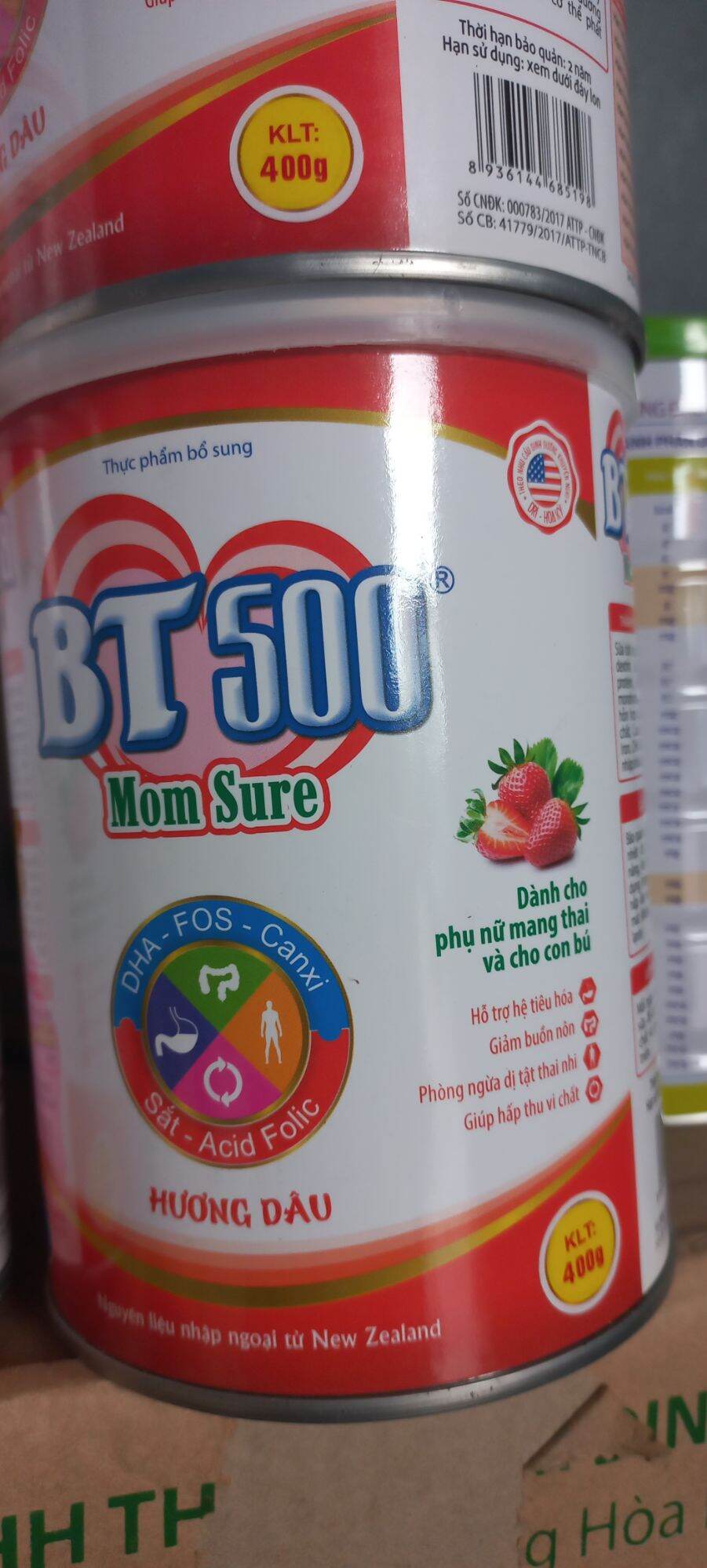 Sữa bầu hương dâu(date 9/2023)