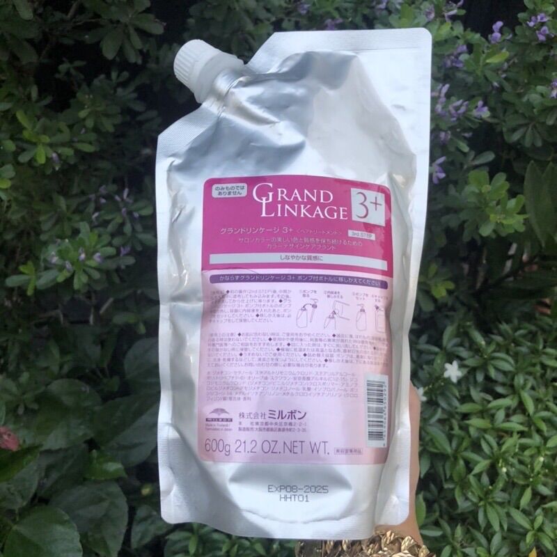Phục hồi tóc hư tổn 3 bước MILBON DEESSE'S 3+ 600ml