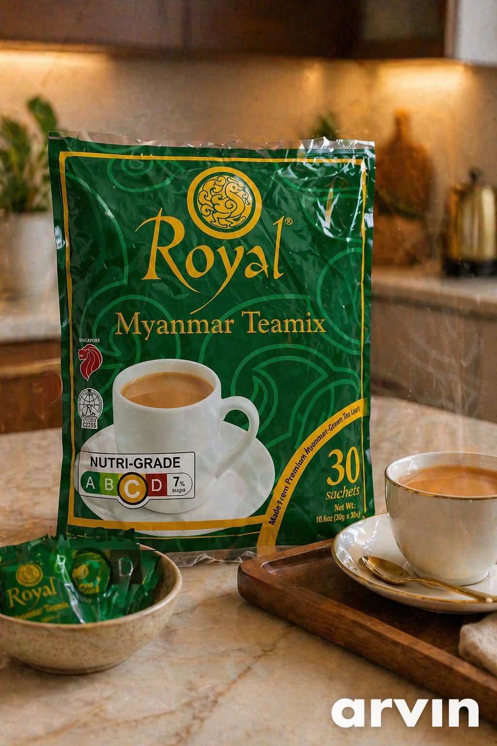 Trà sữa Royal Myanmar bịch 30 túi nhỏ (600gr)
