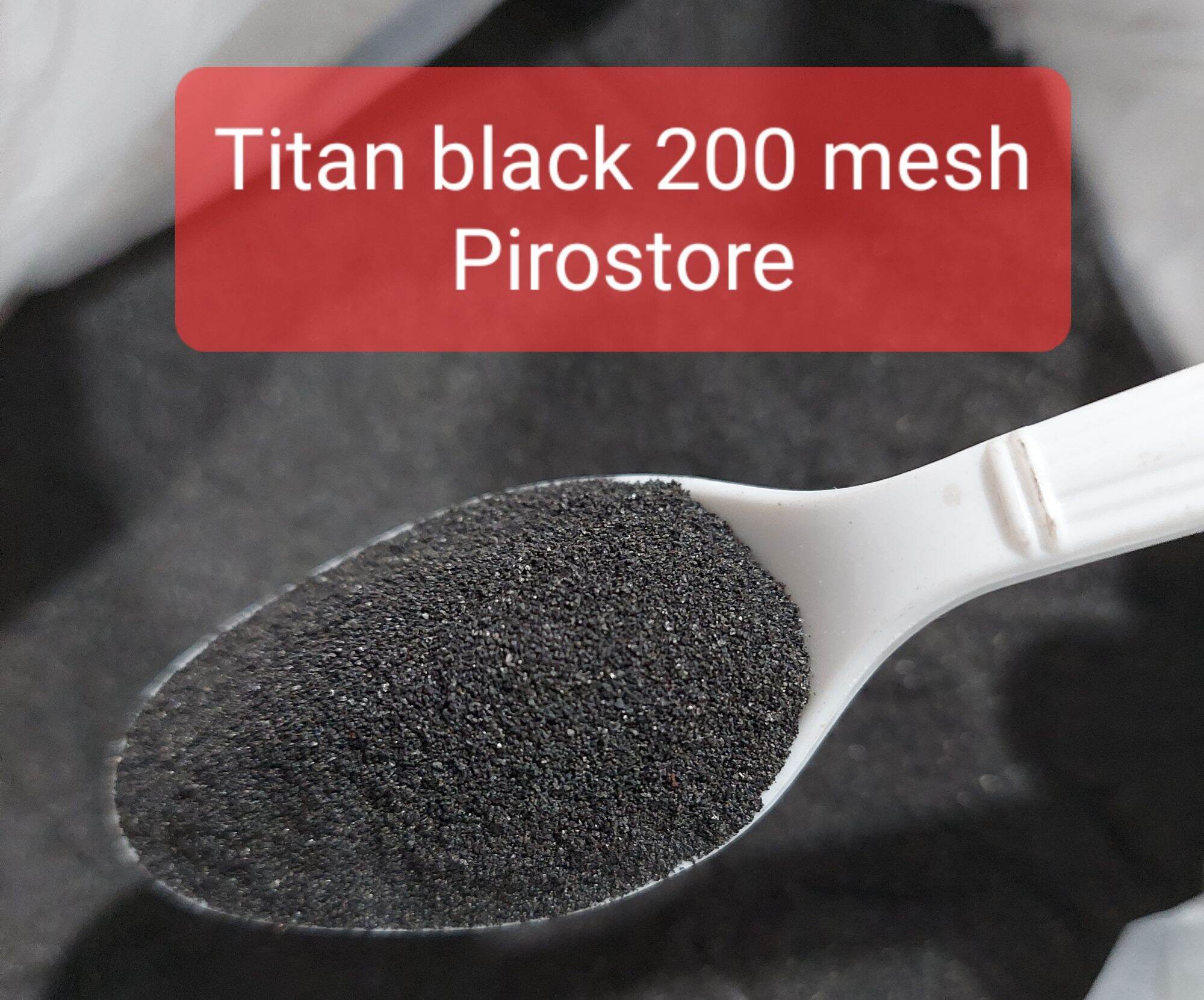 100 gam bột titan black, cỡ hạt 200 mesh