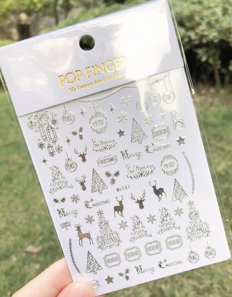 Sticker noel mẫu mới