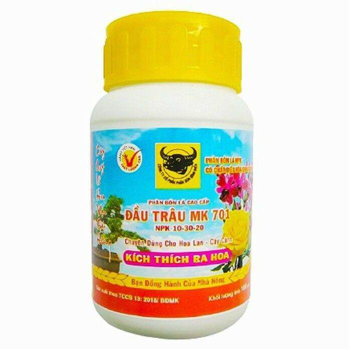 Phân Bón Đầu Trâu 701 Kích thích ra hoa NPK 10 – 30 - 20