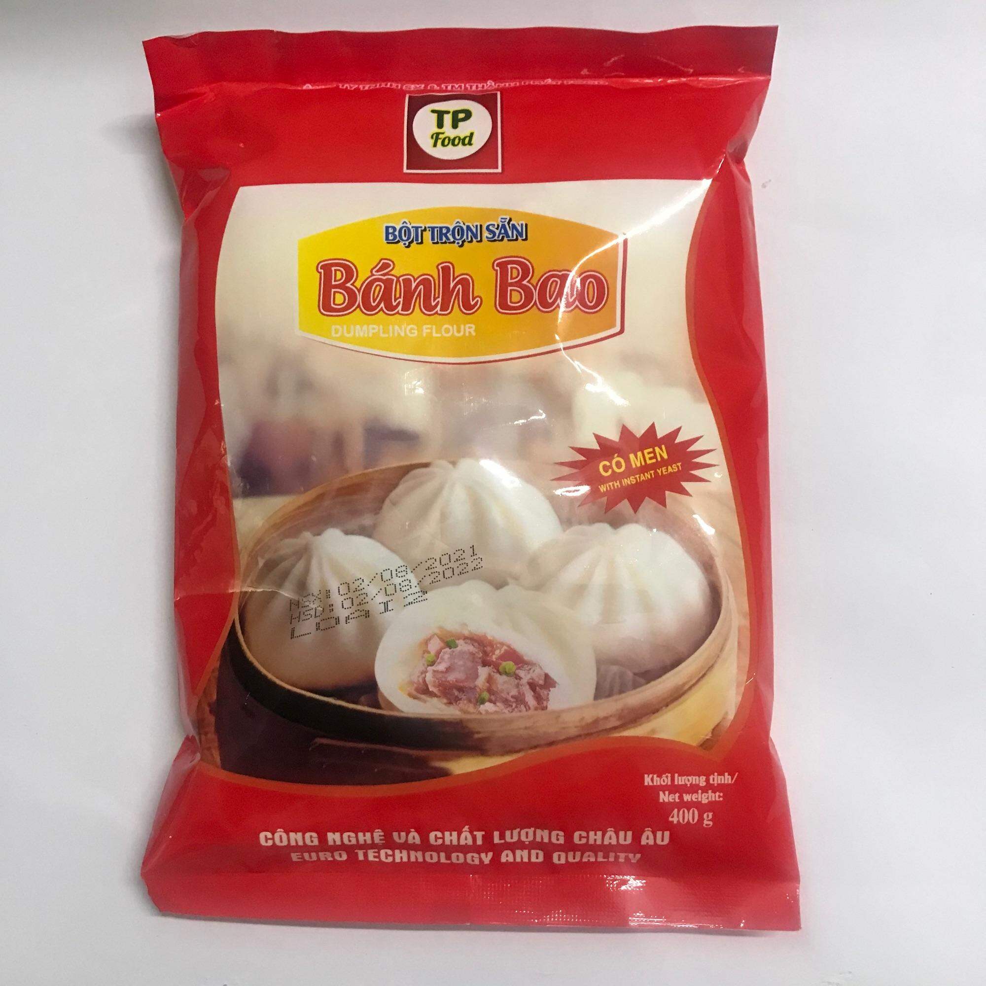 Bột bánh bao trộn sẵn kèm men làm bánh