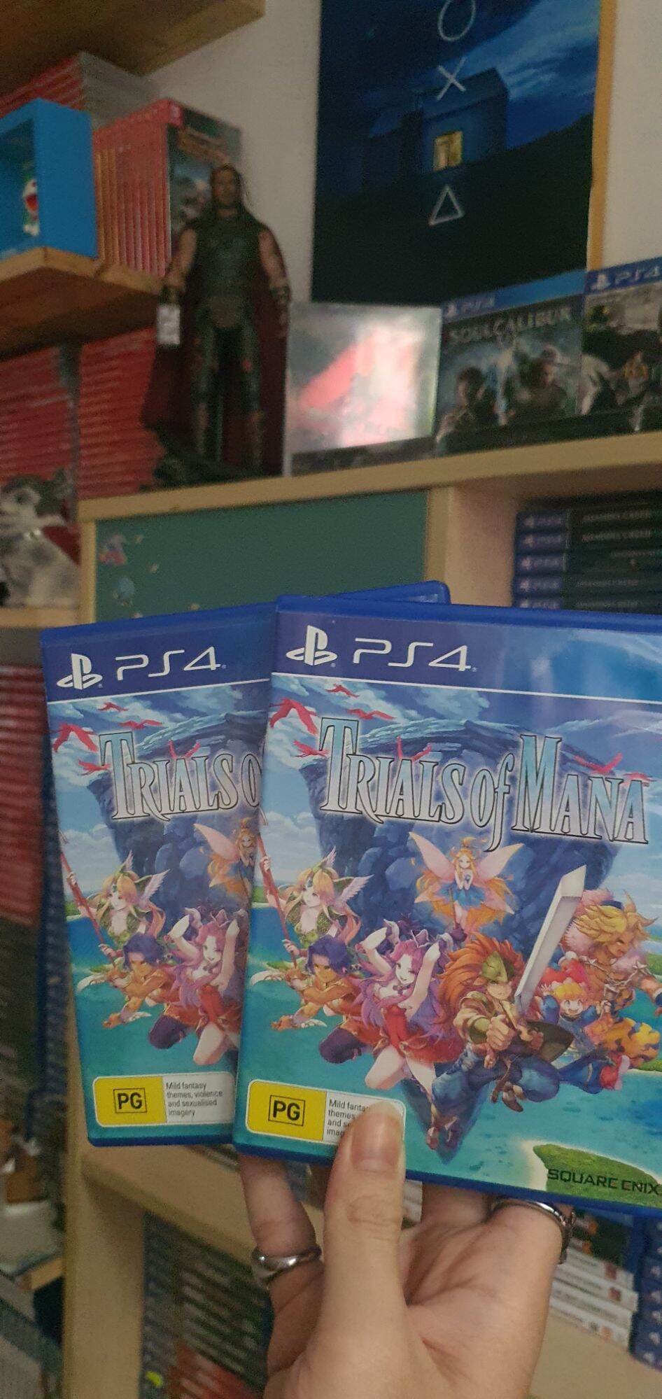 Đĩa ps4 trials of mana
