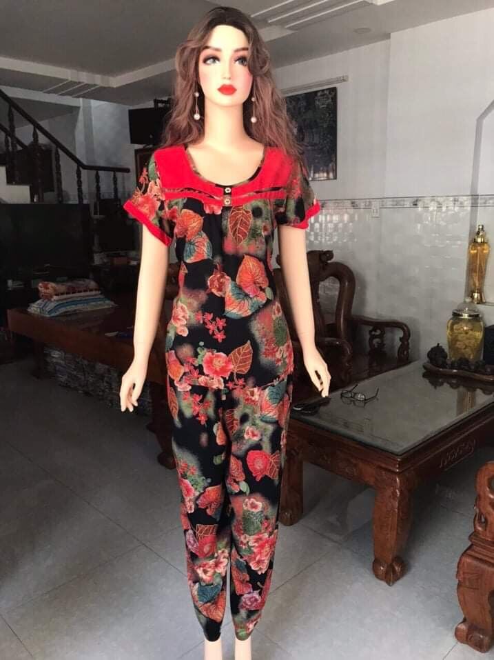 Bộ tôn lửng nhung thái (size 40-70kg