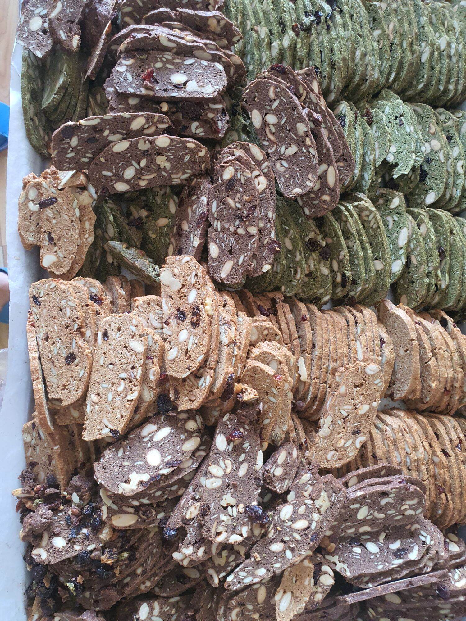 Bánh Biscotti - 100% bột nguyên cám - 250gr