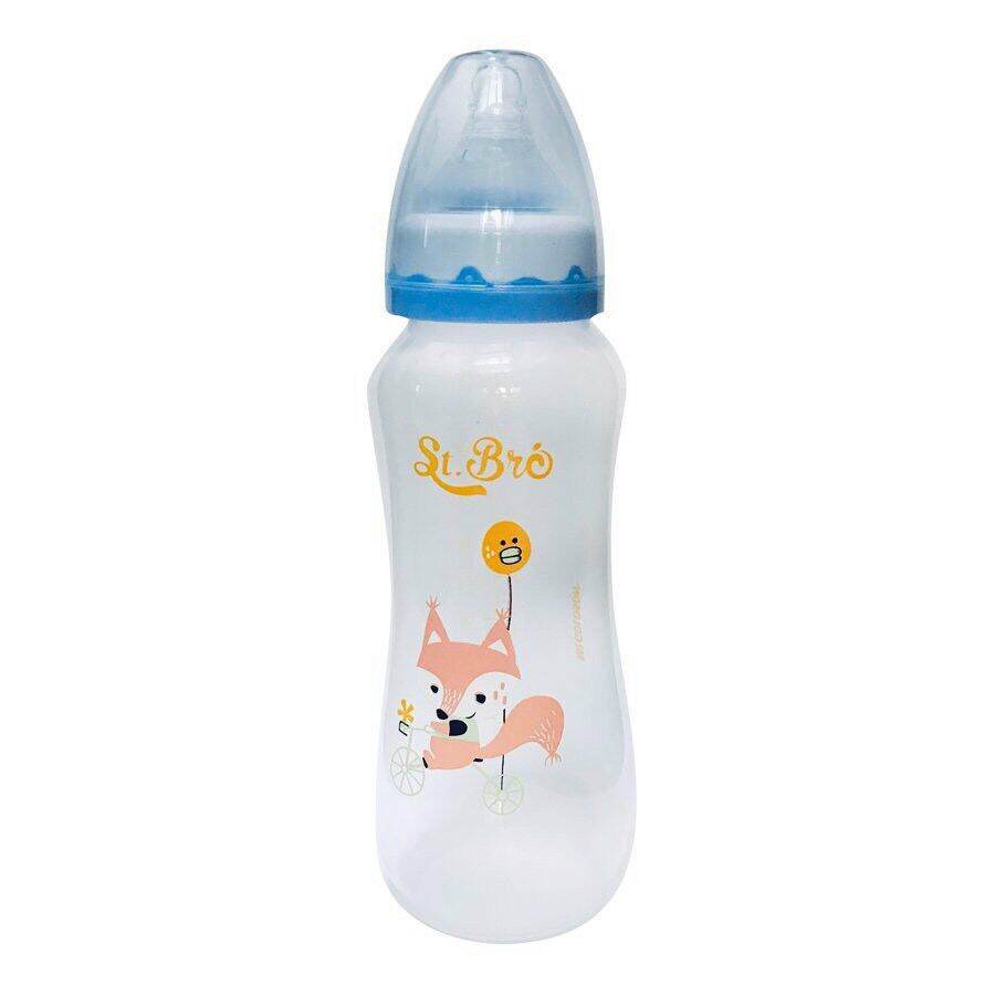 bình sữa mcgoldson pro 240 ml núm vú silicone siêu mềm