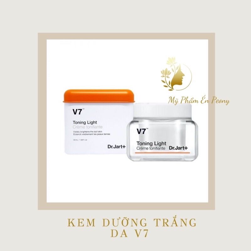 Kem v7 toning light dr.jart+ / kem dưỡng da v7 size 50ml hàng mới