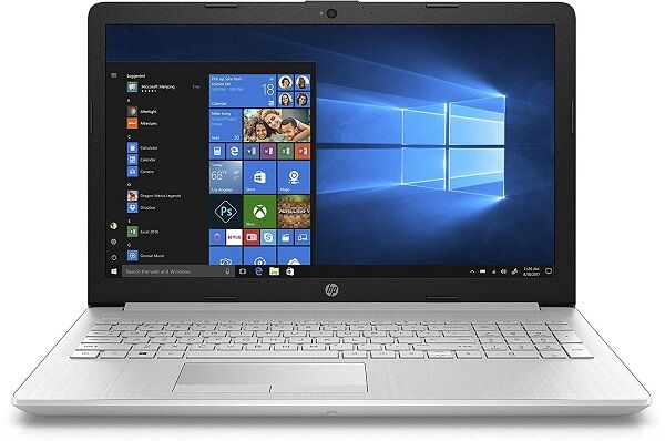 Laptop HP cove i3 màn hình 15.6 inch, bàn phím trắng, hệ điều hành Windows 10