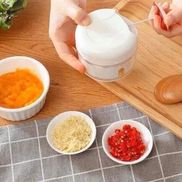 máy say tỏi ớt mini cầm tay