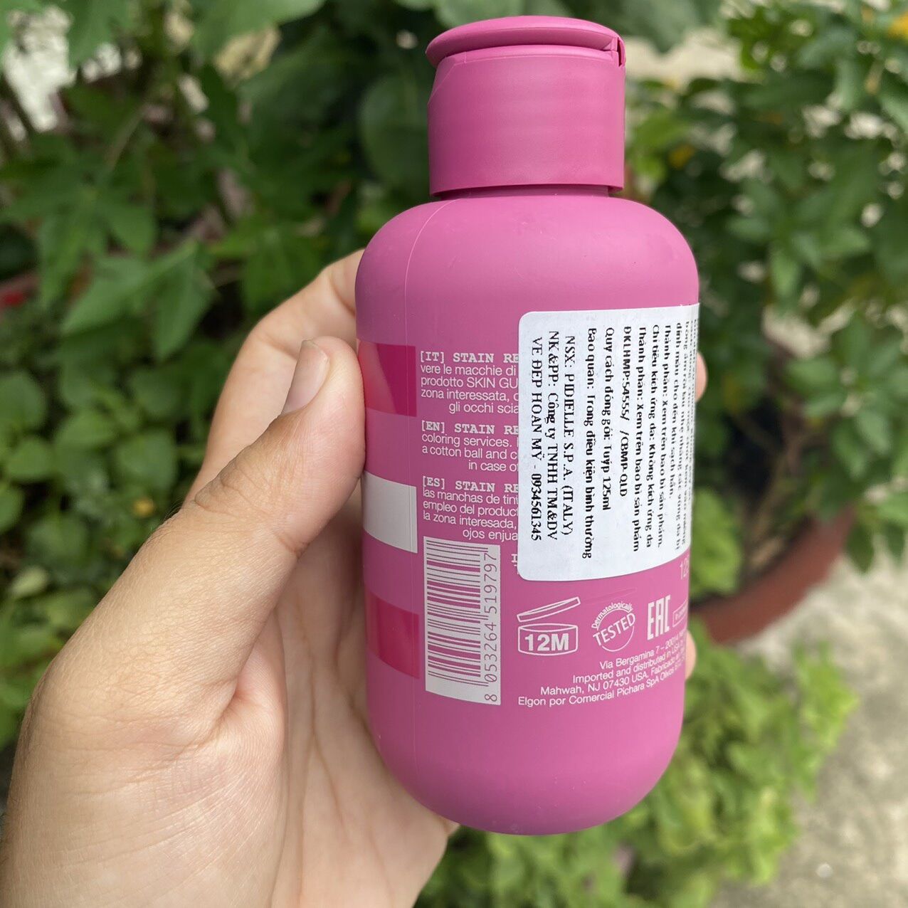 [HCM]KEM RỬA MÀU TÓC KHÔNG ƯNG Ý ELGON COLOR REMOVE 125ml