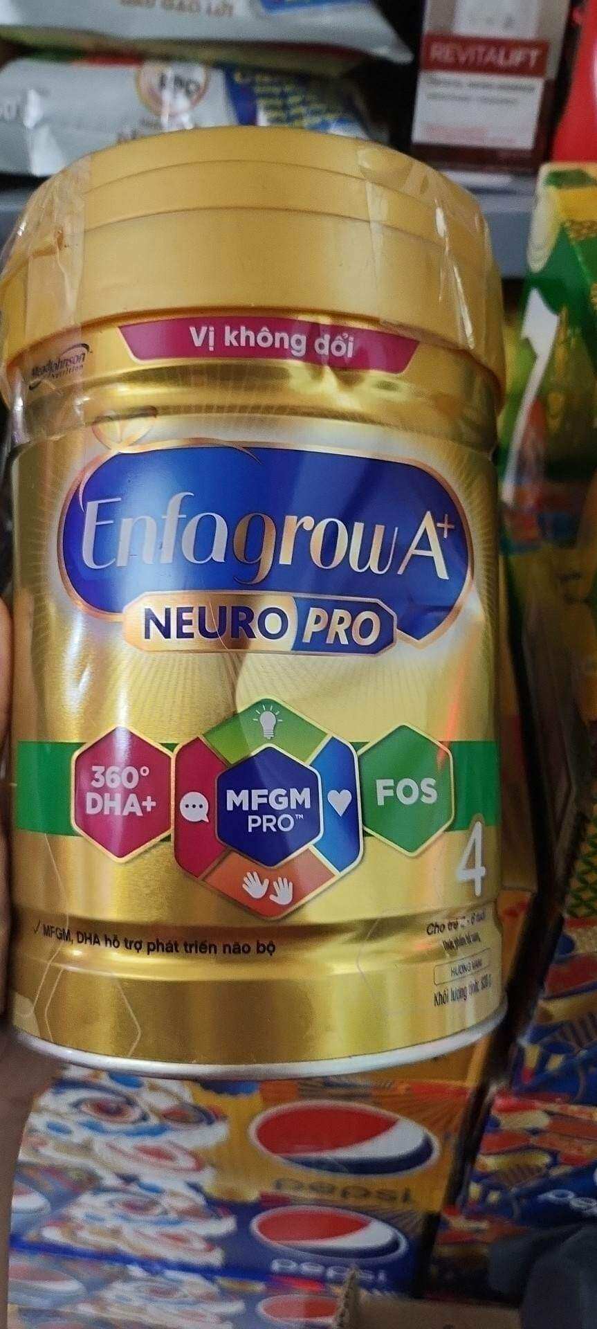 Sữa bột enfagrow a+ neuropro 4 với 2’-fl hmo lon 830gr date 2024