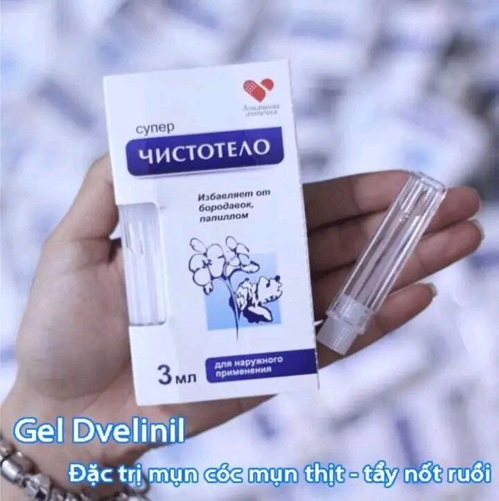 Gel tẩy nốt ruồi