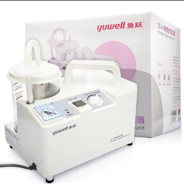 Máy hút dịch mũi , hút đờm 1 bình Yuwell 7E-A