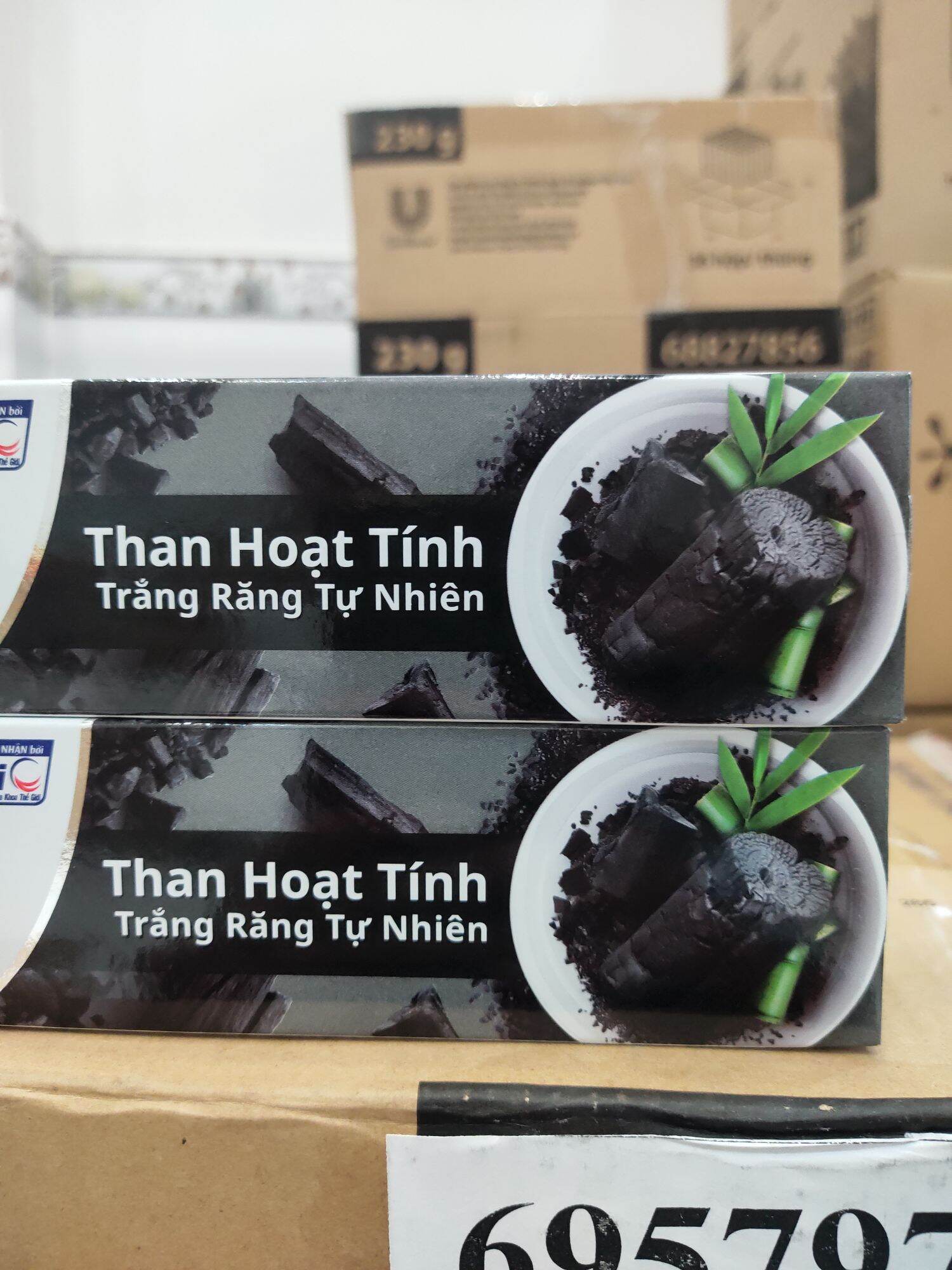 kem đánh răng p/s than hoạt tính( 2cây x230g)