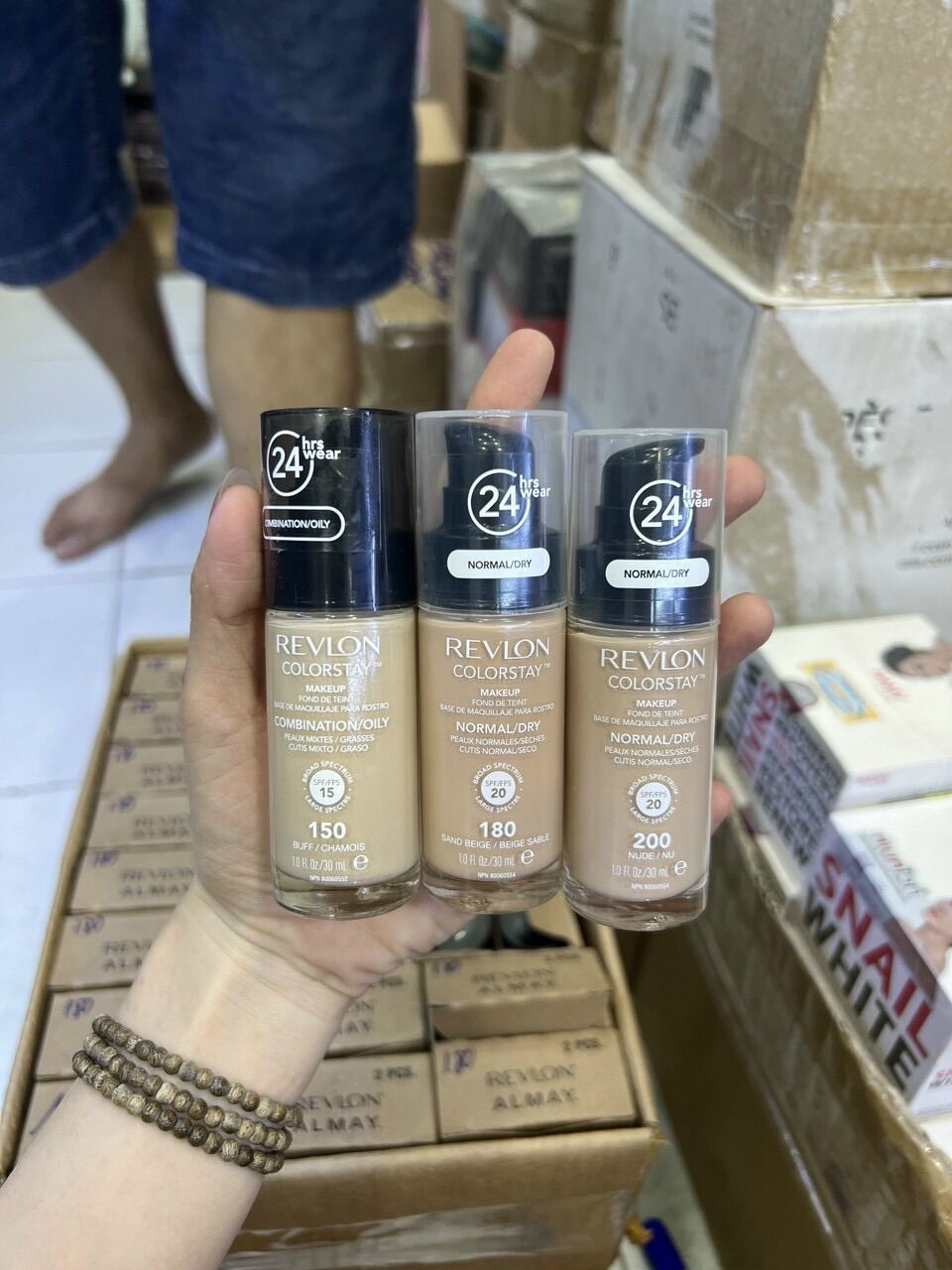 Kem nền revelon số đẹp