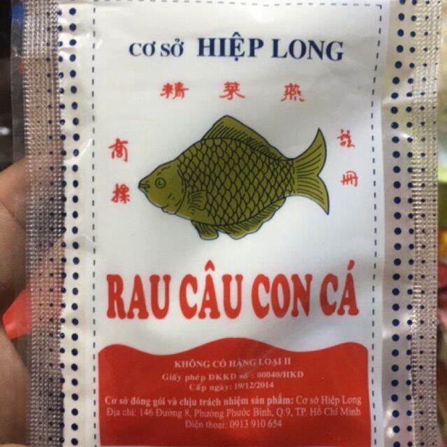 Rau Câu Con Cá Hiệp Long Gói 25Gr