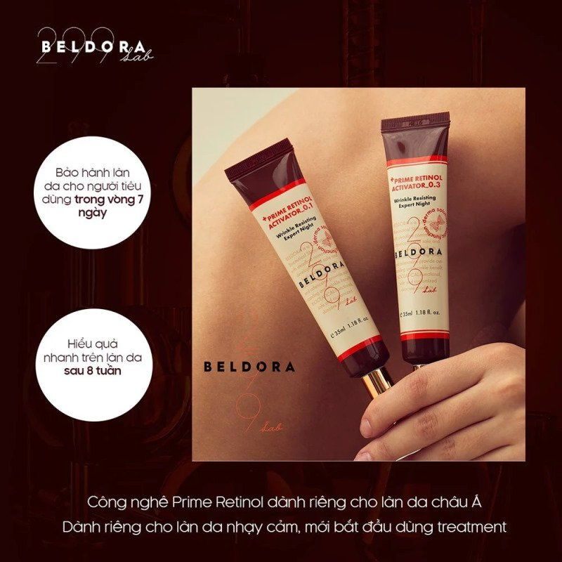 Kem dưỡng retinol Beldora 35 ml