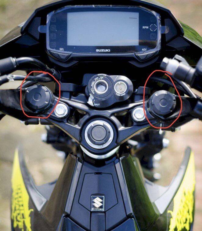 Chụp đầu ti phuộc satria fi raider fi suzuki