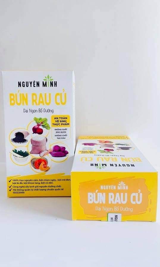 Bún rau củ hỗn hợp Nguyên Minh hộp 300gr
