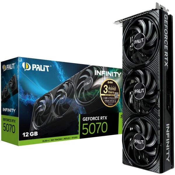 Emtek | (Hit Information) Hit Palit Geforce Rtx 5070 Infinity 3 D7 12Gb Emtek /Genuine Product /Secure Giá 22,886,250 Đồng*Miễn phí vận chuyển