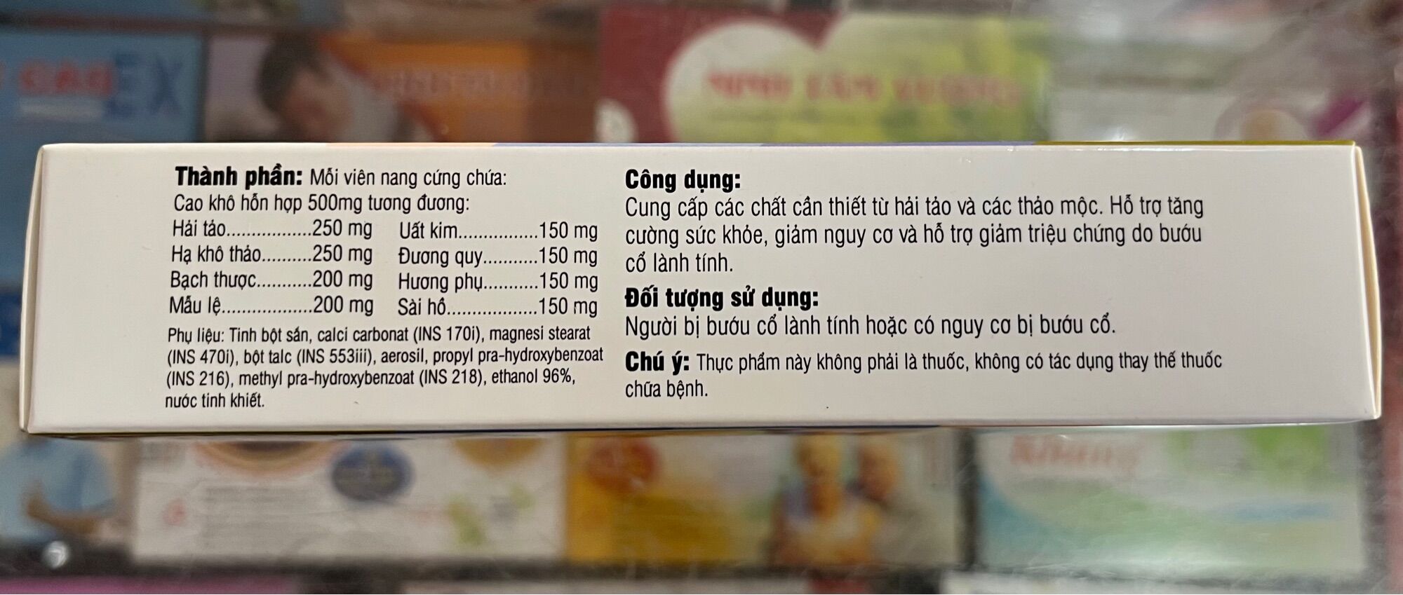 SARGASSI - DÙNG CHO NGƯỜI BỨU CỔ LÀNH TÍNH