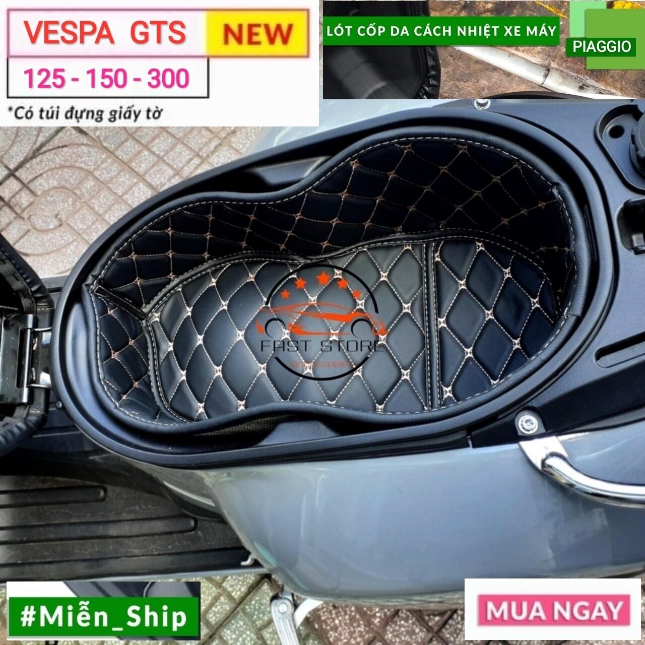 Lót cốp cách nhiệt Vespa*GTS