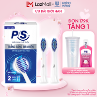 Bộ 2 đầu bàn chải điện P/S S100 Pro - Trắng Răng Tự Nhiên