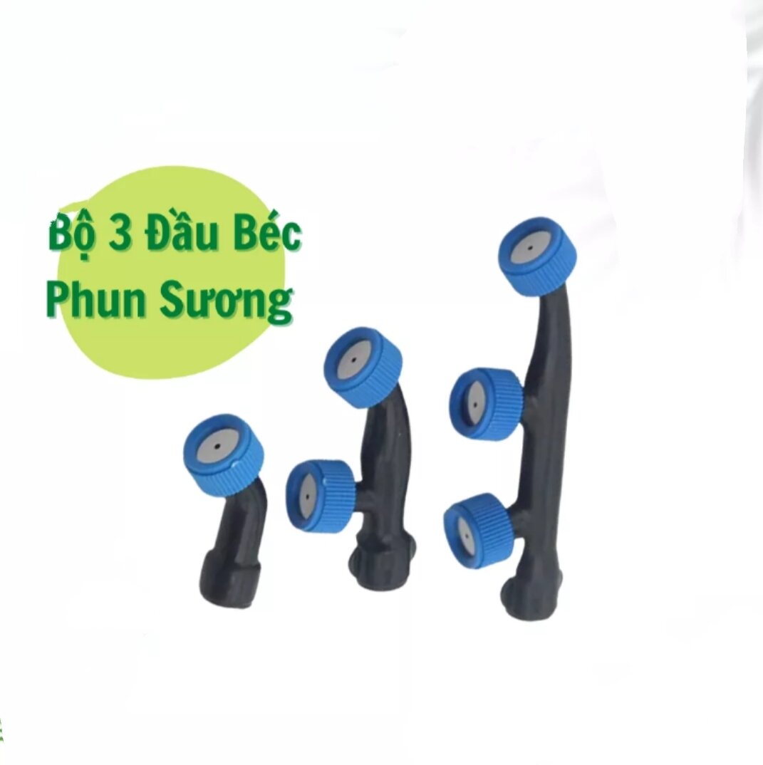 Đầu béc phun sương tưới cây, phun ruộng lúa, cây trồng, ...