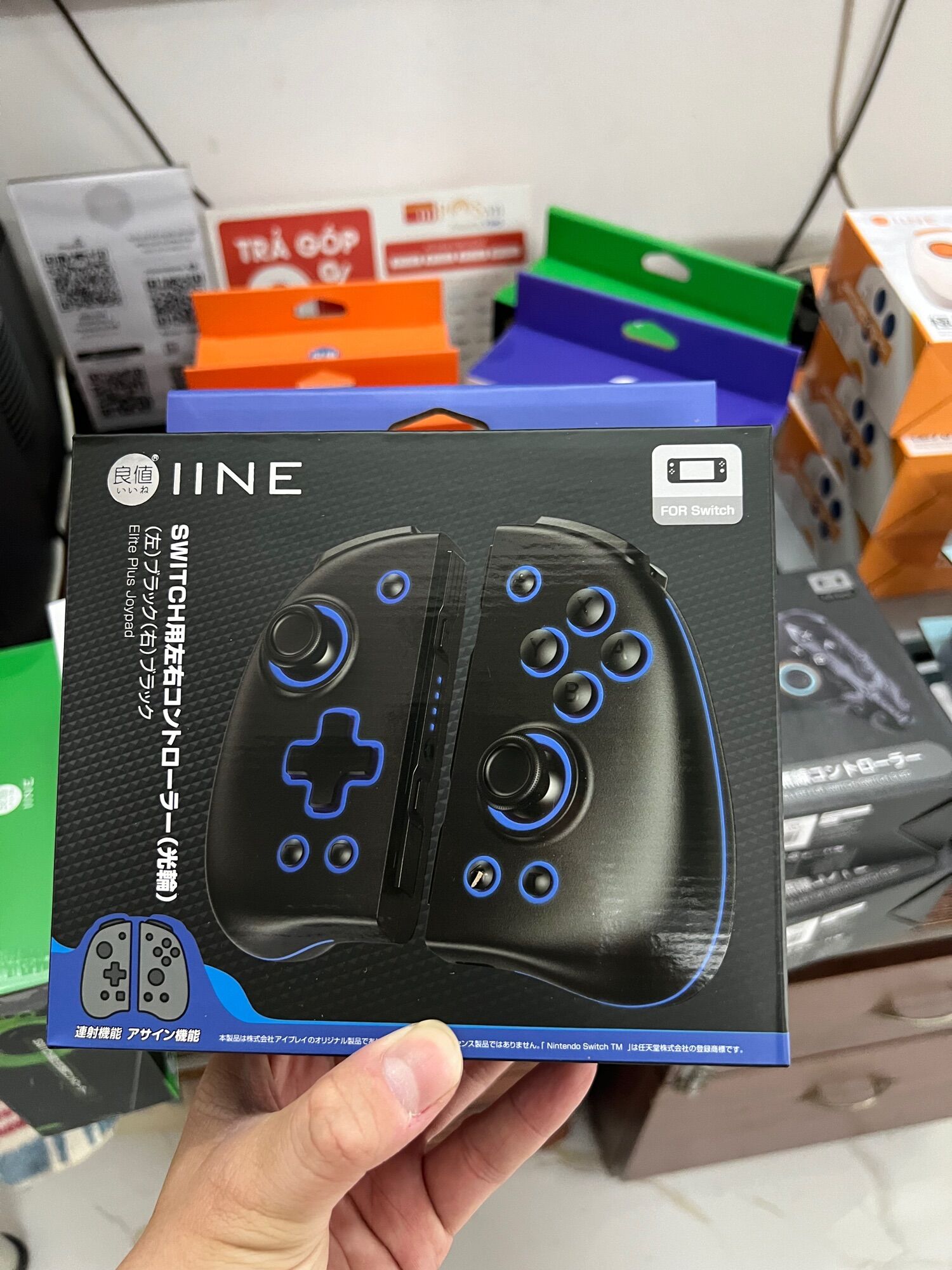 Genuine Joy-Con L R Controller Iine Split Pad for Nintendo Switch