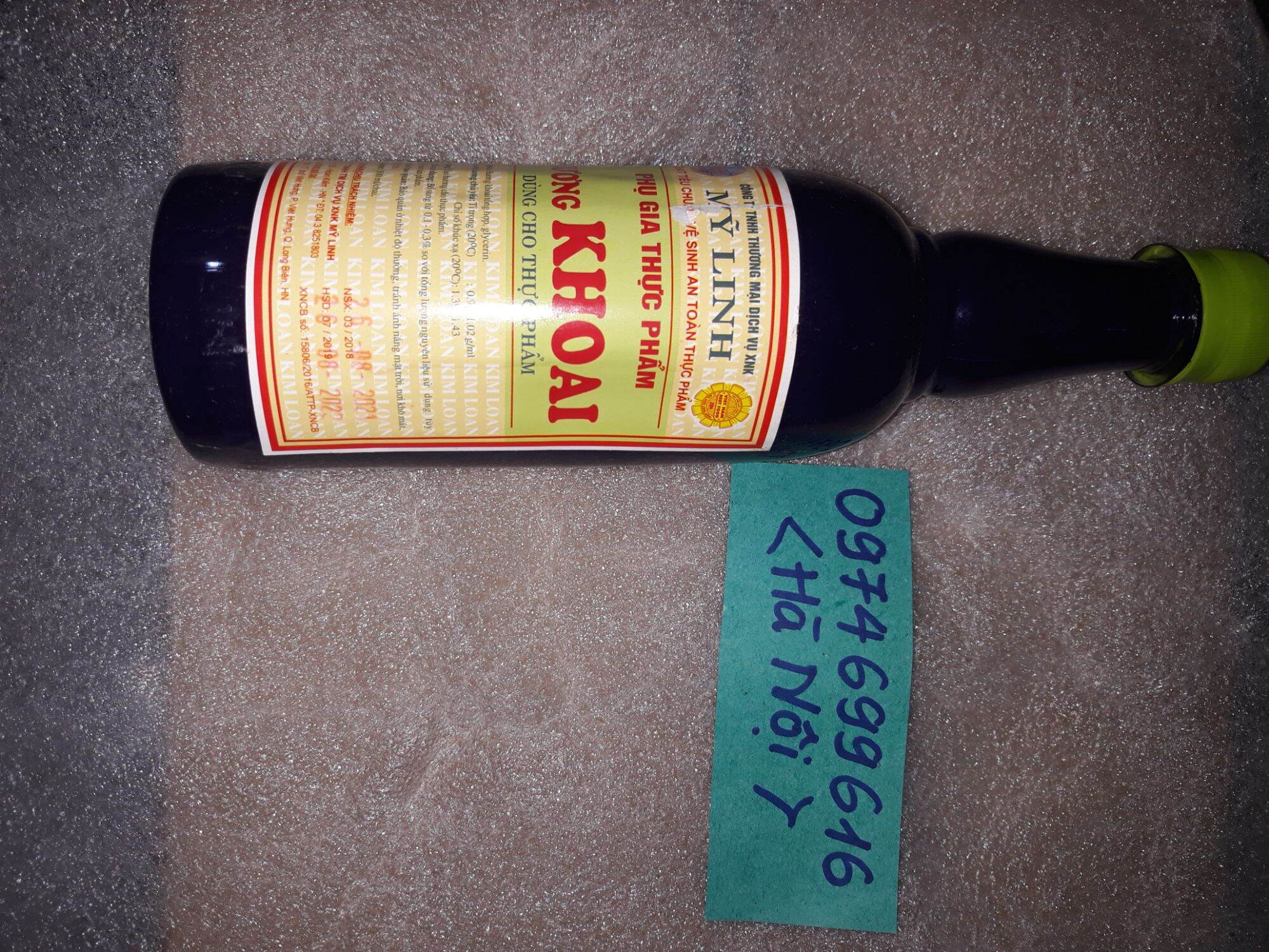 Hương khoai môn chai 500ml